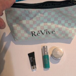 Revive Cosmetics Bag With Sample Skincare Set